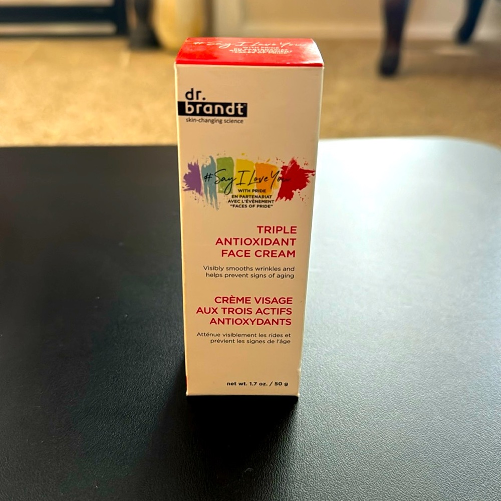 DR. BRANDT SKINCARE Triple Antioxidant Moisturizing Face Cream 50g NEW